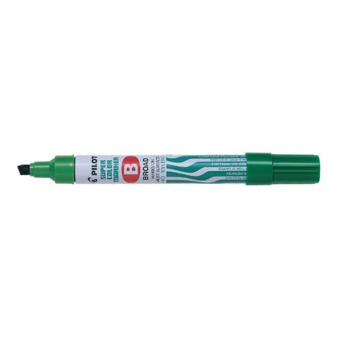 Marker permanentny Pilot zielony 2,0-4,5mm ścięta końcówka (SCA-B-G) Marker permanentny Pilot zielony 2,0-4,5mm ścięta końcówka (SCA-B-G)
