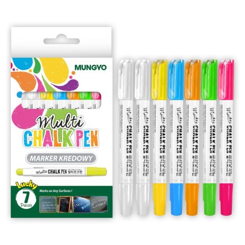 Marker specjalistyczny Penmate kpl 7 szt kredowy mix okrągła końcówka (TT8531) Marker specjalistyczny Penmate kpl 7 szt kredowy mix okrągła końcówka (TT8531)