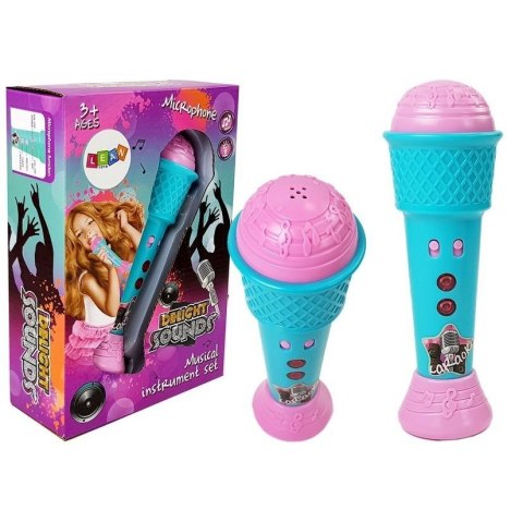Mikrofon zabawkowy Lean Dla Dzieci Karaoke MP3 Kokardka Głośnik (7819) Mikrofon zabawkowy Lean Dla Dzieci Karaoke MP3 Kokardka Głośnik (7819)