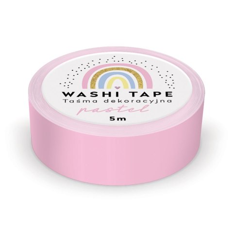 Taśma ozdobna taśma samoprzylepna GLITTER PASTEL 15x5 [mm x m] mix Interdruk (5902277303813)