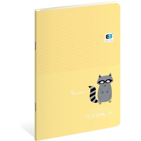 Zeszyt Black & Blue pastel A5 32k. 90g krata Interdruk (ZE32#BBP)