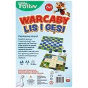 Gra planszowa Rodzina Treflików Rodzina Treflików Warcaby, lis i gęsi Trefl (02301)