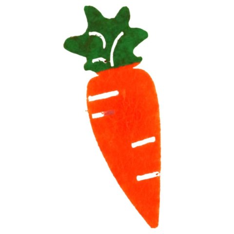 Ozdoba filcowa Titanum Craft-Fun Series Marchewki samoprzylepne (2324011) Ozdoba filcowa Titanum Craft-Fun Series Marchewki samoprzylepne (2324011)