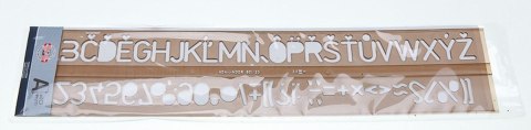 Szablon Koh-I-Noor cyfrowo-literowy Szablon Koh-I-Noor cyfrowo-literowy