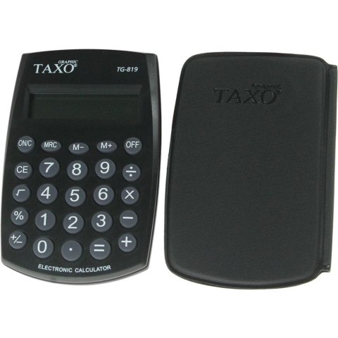 Kalkulator kieszonkowy TG-819 Taxo Graphic 8-pozycyjny Kalkulator kieszonkowy TG-819 Taxo Graphic 8-pozycyjny