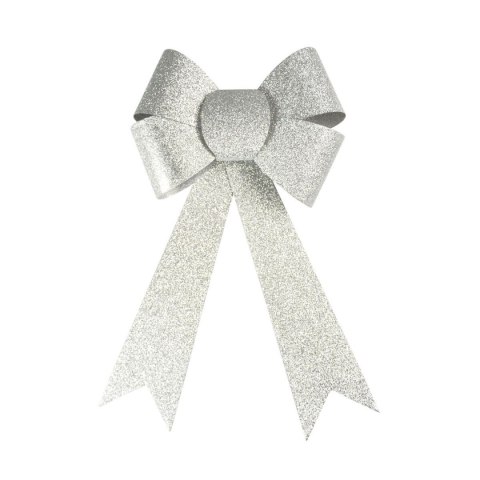Kokarda srebrna brokatowa duża 29cm Arpex (BN5441SRE-0615) Kokarda srebrna brokatowa duża 29cm Arpex (BN5441SRE-0615)