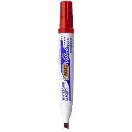 Marker suchościeralny Bic Velleda Ecolutions 1751 czerwony 3,7-5,5mm ścięta końcówka (904948)