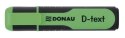 Zakreślacz Donau D-Text zielony 1,0-5,0mm (7358001PL-06)
