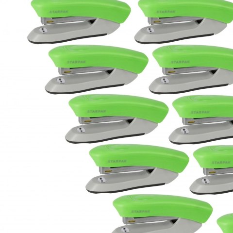 Zszywacz zielony metaliczny 12k (521072) Starpak Zszywacz zielony metaliczny 12k (521072) Starpak