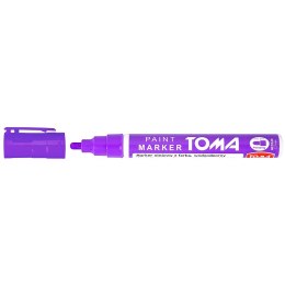 Marker olejowy Toma fioletowy 2,5mm okrągła końcówka (TO-440 9 2)