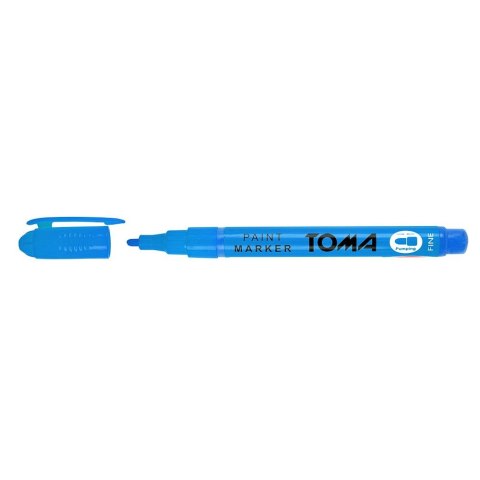 Marker olejowy Toma niebieski 1,5mm okrągła końcówka (to-41) Marker olejowy Toma niebieski 1,5mm okrągła końcówka (to-41)