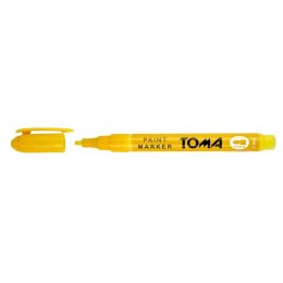 Marker olejowy Toma żółty 1,5mm okrągła końcówka