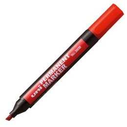 Marker permanentny Uni czerwony 1,0-3,0mm okrągła końcówka (NO-320F)