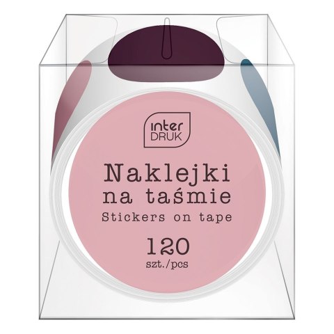 Naklejka (nalepka) Interdruk GLAM na taśmie (120szt) Naklejka (nalepka) Interdruk GLAM na taśmie (120szt)