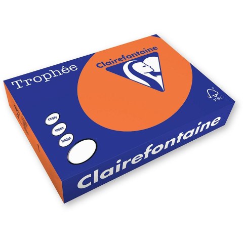Papier kolorowy Trophee kolorowy A4 pomarańczowy 80g (xca41878) Papier kolorowy Trophee kolorowy A4 pomarańczowy 80g (xca41878)