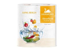 Ręcznik rolka Harmony Absorbent XL 100% celuloza kolor: biały