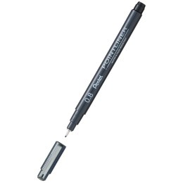 Cienkopis Pentel POINTLINER czarny 0,8mm 1kol. (S20P)