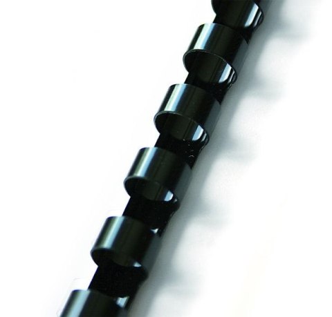 Grzbiety do bindowania plastikowe 6 mm czarne (405062) Grzbiety do bindowania plastikowe 6 mm czarne (405062)