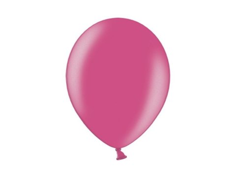 Balon gumowy Partydeco metalizowany 100 szt różowy metaliczny 12cal Balon gumowy Partydeco metalizowany 100 szt różowy metaliczny 12cal