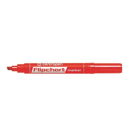 Marker do papieru Centropen 8560 czerwony 1,0-4,6mm ścięta końcówka
