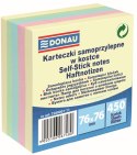 Notes samoprzylepny (karteczki) Donau mix pastelowy 450k [mm:] 76x76 (7589001-11)