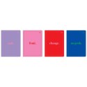 Zeszyt Interdruk CATCH THE COLOURS A5 80# A5 80k. 70g krata