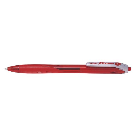 Długopis olejowy Pilot Rexgrip czerwony 0,21mm (BPRG-10R-F-R) Długopis olejowy Pilot Rexgrip czerwony 0,21mm (BPRG-10R-F-R)