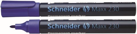 Marker permanentny Schneider Maxx 130 niebieski 1,0-3,0mm okrągła końcówka (SR123003) Marker permanentny Schneider Maxx 130 niebieski 1,0-3,0mm okrągła końcówka (SR123003)
