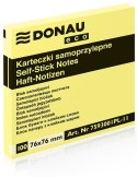 Notes samoprzylepny (karteczki) Donau Eco żółty 100k [mm:] 76x76 (7593001PL-11)