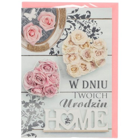 Kartka składana B6 Pol-mak