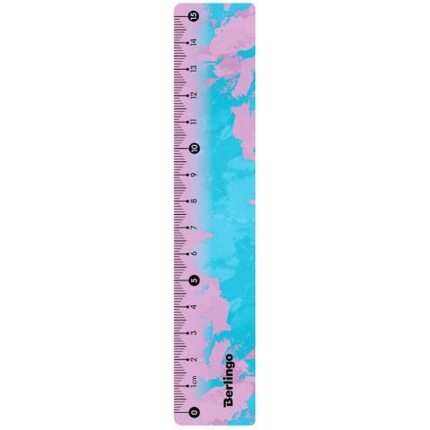 Linijka plastik Berlingo Haze 15cm (4260709085227) Linijka plastik Berlingo Haze 15cm (4260709085227)