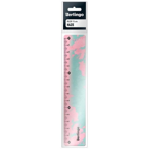 Linijka plastik Berlingo Haze 15cm (4260709085227) Linijka plastik Berlingo Haze 15cm (4260709085227)