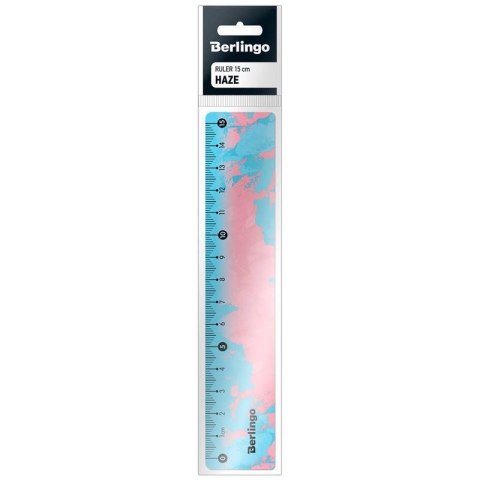 Linijka plastik Berlingo Haze 15cm (4260709085227) Linijka plastik Berlingo Haze 15cm (4260709085227)