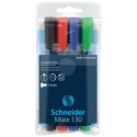 Marker permanentny Maxx 130 mix 1-3mm okrągła końcówka Schneider (SR113094)