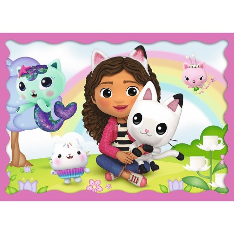 Puzzle Trefl Gabby's Dollhouse 4w1 el. (34620) Puzzle Trefl Gabby's Dollhouse 4w1 el. (34620)