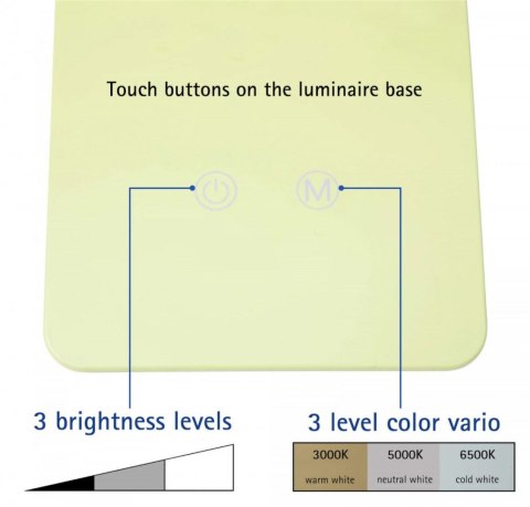 Lampka biurowa Maul LED MAULpearly LIMONKOWA (82017/52 ML) Lampka biurowa Maul LED MAULpearly LIMONKOWA (82017/52 ML)