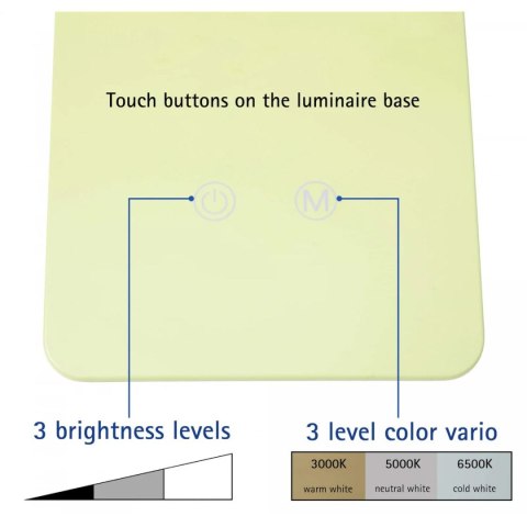 Lampka biurowa Maul LED MAULpearly LIMONKOWA (82017/52 ML) Lampka biurowa Maul LED MAULpearly LIMONKOWA (82017/52 ML)