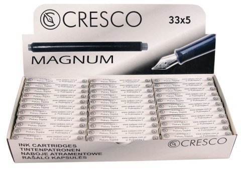 Naboje długie Cresco Magnum czarne (80036) Naboje długie Cresco Magnum czarne (80036)