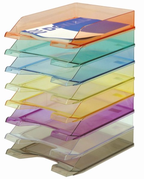 Szuflada na dokumenty czerwony polistyren PS [mm:] 254x60x 346 Donau (7470001PL-04)