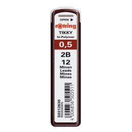 Wkład do ołówka (grafit) Rotring 2B 0,5mm