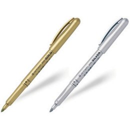 Marker olejowy Centropen złoty 1,5-3,00mm okrągła/ścięta końcówka