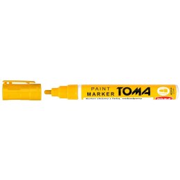 Marker olejowy Toma żółty 2,5mm okrągła końcówka (TO-440 0 2)
