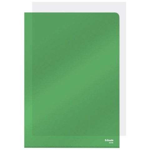 Ofertówka Esselte A4 kolor: zielony typu L 150 mic. (55436) Ofertówka Esselte A4 kolor: zielony typu L 150 mic. (55436)
