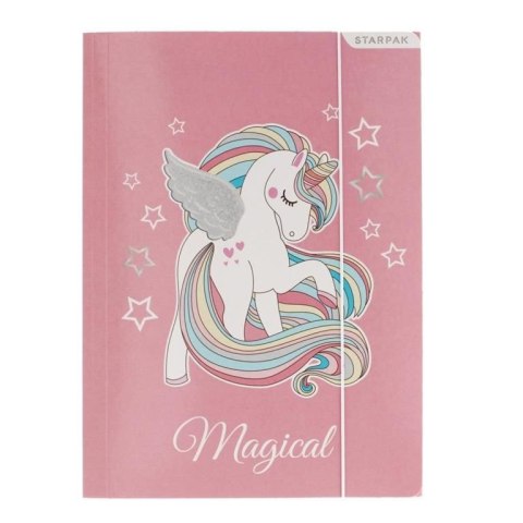 Teczka kartonowa na gumkę A4 mix Starpak (480785) Teczka kartonowa na gumkę A4 mix Starpak (480785)