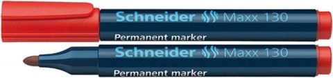 Marker permanentny Schneider Maxx 130 czerwony 1,0-3,0mm okrągła końcówka (SR123002) Marker permanentny Schneider Maxx 130 czerwony 1,0-3,0mm okrągła końcówka (SR123002)