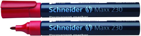Marker permanentny Schneider Maxx 130 czerwony 1,0-3,0mm okrągła końcówka (SR123002) Marker permanentny Schneider Maxx 130 czerwony 1,0-3,0mm okrągła końcówka (SR123002)