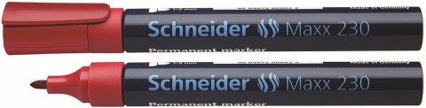 Marker permanentny Schneider Maxx 130 czerwony 1,0-3,0mm okrągła końcówka (SR123002) Marker permanentny Schneider Maxx 130 czerwony 1,0-3,0mm okrągła końcówka (SR123002)