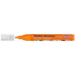 Marker specjalistyczny Toma akrylowy-pomarańczowy pomarańczowe 2,5mm okrągła końcówka (TO-402)