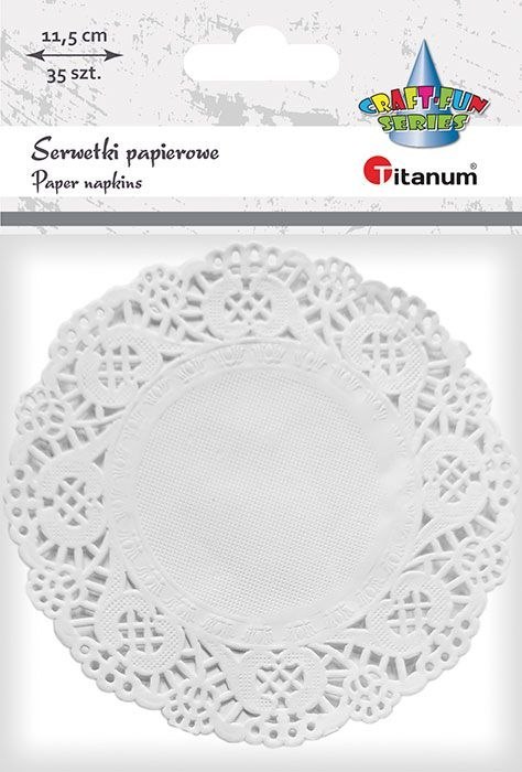 Ozdoba papierowa Titanum Craft-Fun Series serwetki (18JX020) Ozdoba papierowa Titanum Craft-Fun Series serwetki (18JX020)