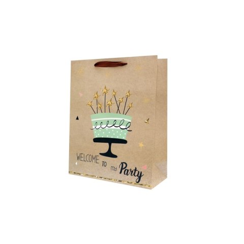 Torba prezentowa KRAFT FLUO [mm:] 300x420x 120 Beniamin (0265)